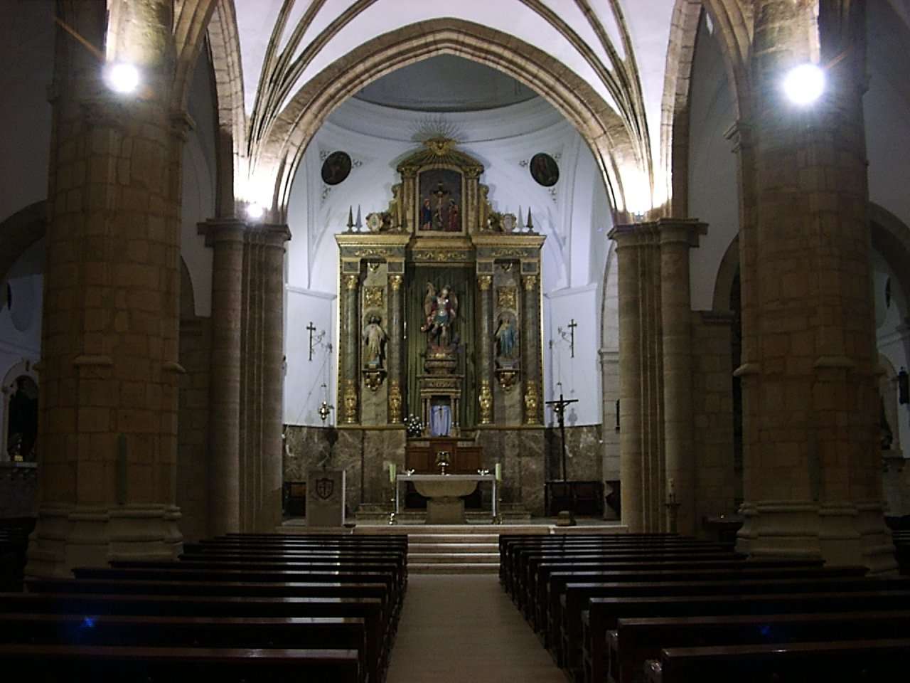 Nave Central de la Parroquia San Miguel Arcángel de Mota del Cuervo