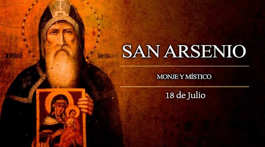San Arsenio, Monje