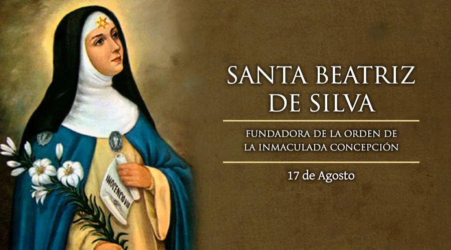 Santa Beatriz de Silva, Virgen