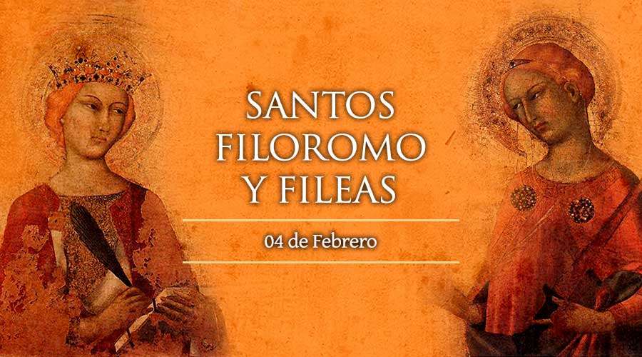 Santos Filoromo y Fileas, Mártires