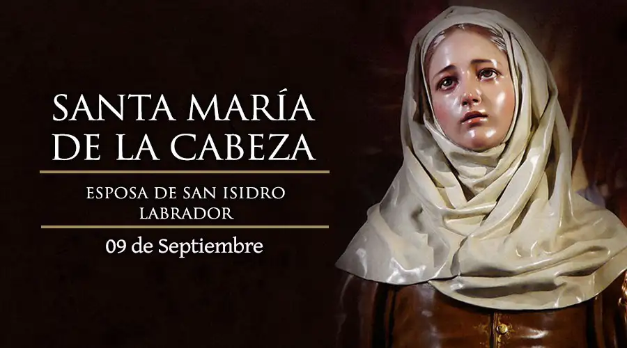 Santa María de la Cabeza, Viuda