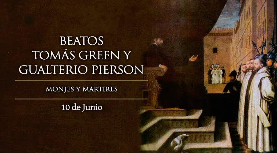 Beatos Tomás Green y Gualterio Pierson, Monjes