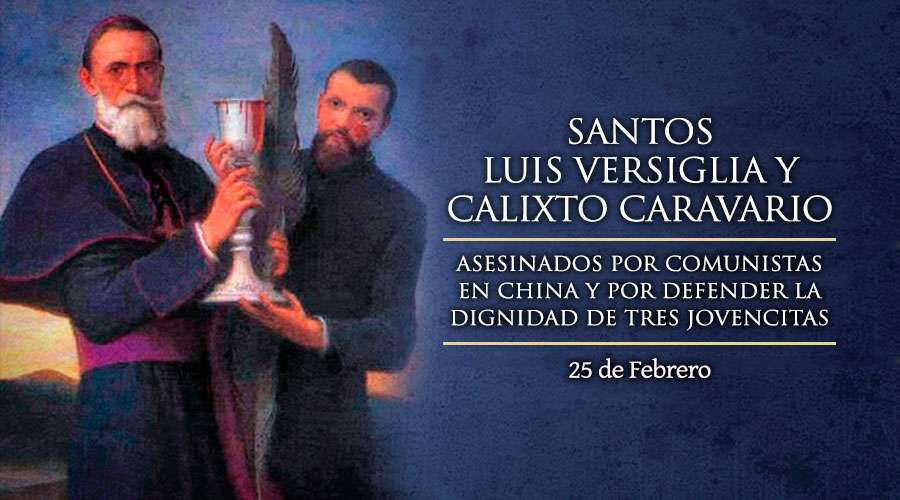 Santos Luis Versiglia y Calixto Caravario